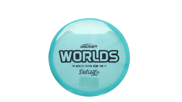 Discraft 2026 Worlds Z Swirl Zone SS Putter Front View