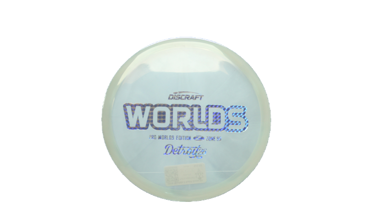 Discraft 2026 Worlds Z Swirl Zone SS Putter Front View
