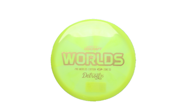 Discraft 2026 Worlds Z Swirl Zone SS Putter Front View