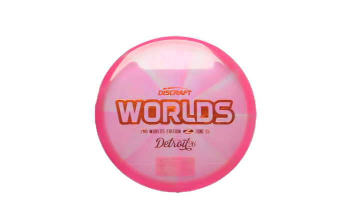 Discraft 2026 Worlds Z Swirl Zone SS Putter Front View
