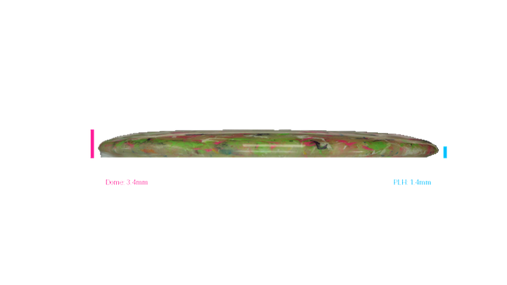 Discraft 2026 Worlds Jawbreaker Z FLX Glide Midrange Profile View
