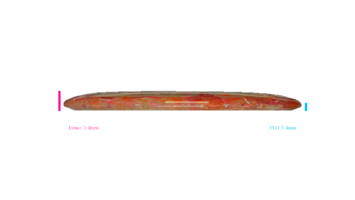 Discraft 2026 Worlds Jawbreaker Z FLX Glide Midrange Profile View