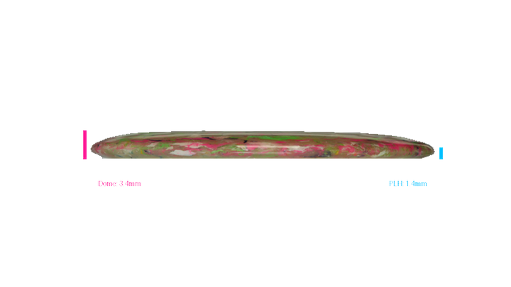 Discraft 2026 Worlds Jawbreaker Z FLX Glide Midrange Profile View
