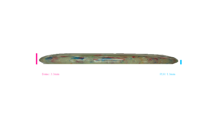 Discraft 2026 Worlds Jawbreaker Z FLX Glide Midrange Profile View