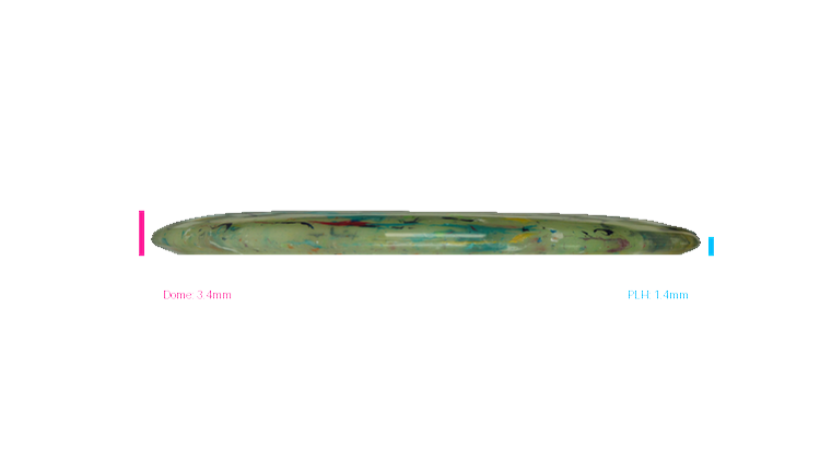 Discraft 2026 Worlds Jawbreaker Z FLX Glide Midrange Profile View