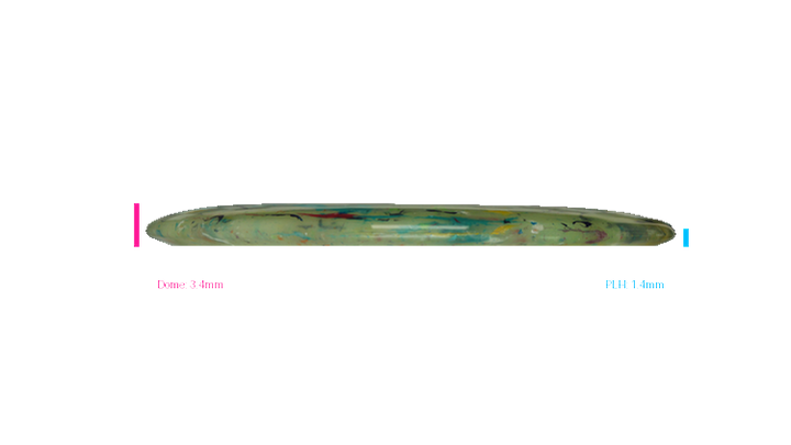Discraft 2026 Worlds Jawbreaker Z FLX Glide Midrange Profile View
