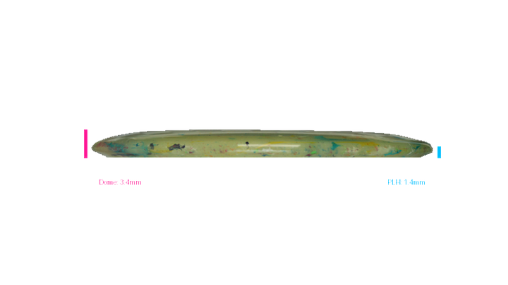 Discraft 2026 Worlds Jawbreaker Z FLX Glide Midrange Profile View