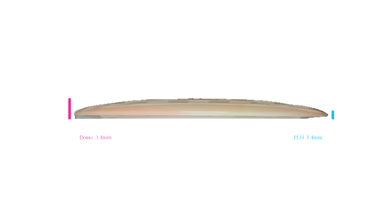 Innova 2026 Juliana Korver Tour Series Proto Glow Halo Star Mamba Distance Driver Profile View
