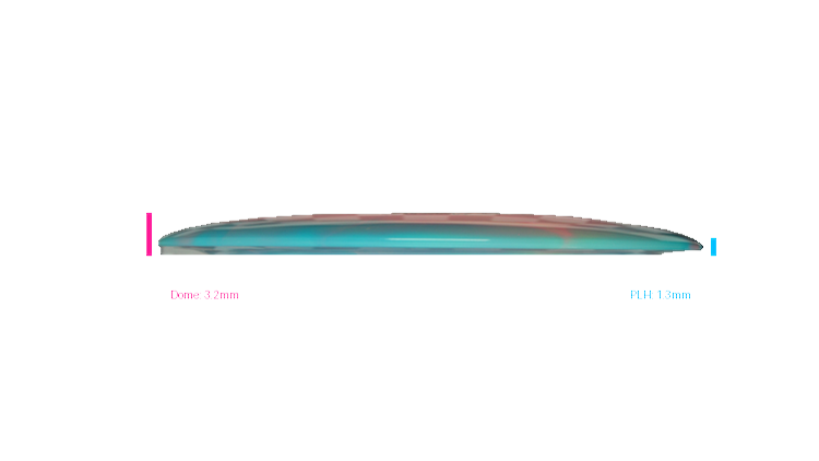 Innova 2026 Juliana Korver Tour Series Proto Glow Halo Star Mamba Distance Driver Profile View