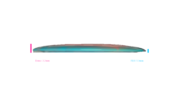 Innova 2026 Juliana Korver Tour Series Proto Glow Halo Star Mamba Distance Driver Profile View