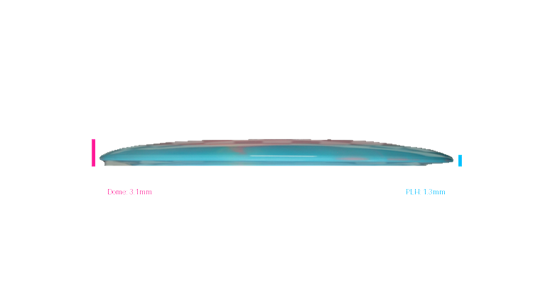 Innova 2026 Juliana Korver Tour Series Proto Glow Halo Star Mamba Distance Driver Profile View