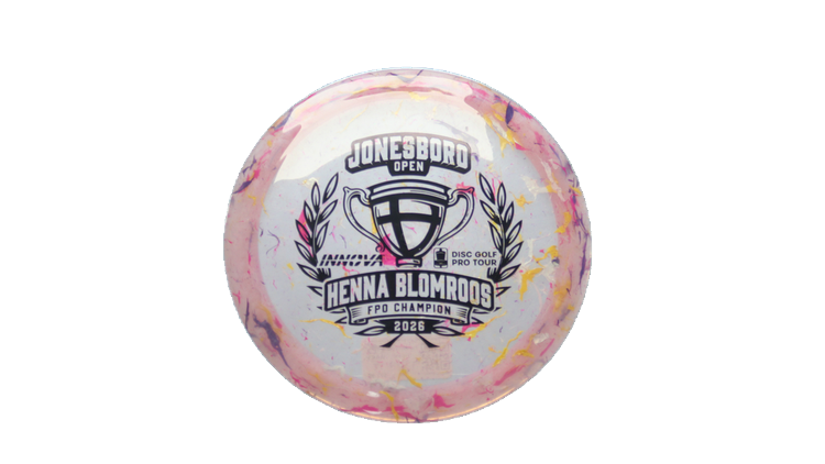 Innova 2026 Henna Blomroos Tour Series Party Time Firebird Fairway Driver Front View