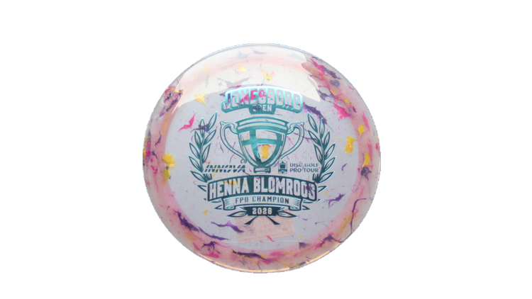 Innova 2026 Henna Blomroos Tour Series Party Time Firebird Fairway Driver Front View