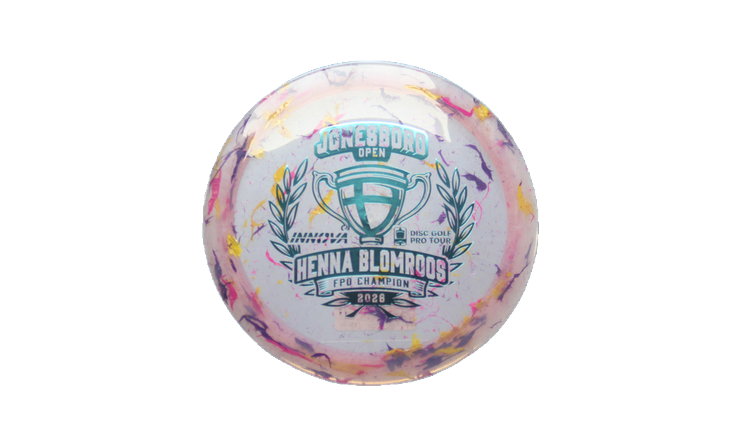 Innova 2026 Henna Blomroos Tour Series Party Time Firebird Fairway Driver Front View