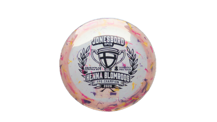 Innova 2026 Henna Blomroos Tour Series Party Time Firebird Fairway Driver Front View