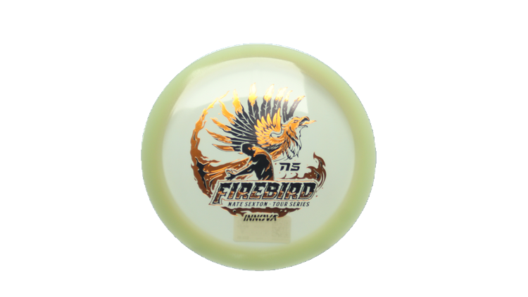 Innova 2026 Nate Sexton Tour Series Proto Color Glow Champion Firebird Fairway Driver Front View