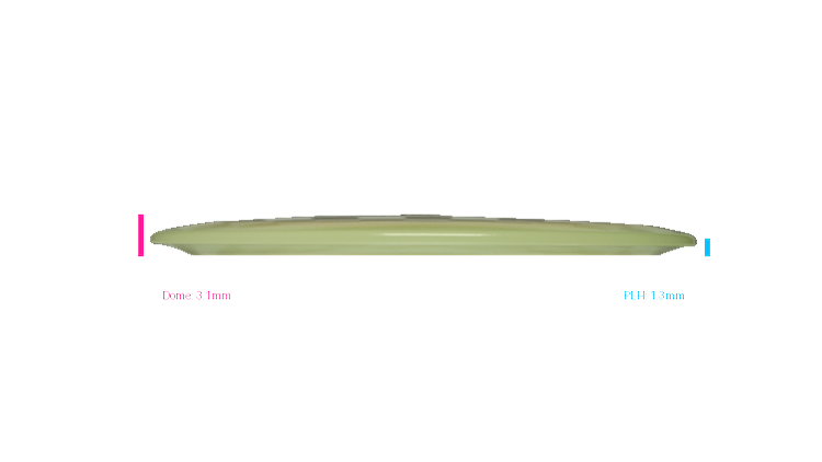 Innova 2026 Nate Sexton Tour Series Proto Color Glow Champion Firebird Fairway Driver Profile View