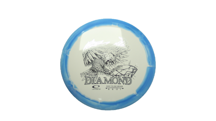 Latitude 64 Gold Orbit Diamond Fairway Driver Front View