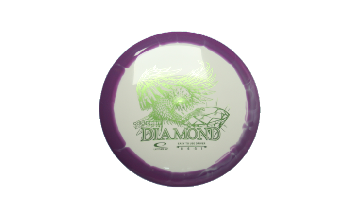 Latitude 64 Gold Orbit Diamond Fairway Driver Front View
