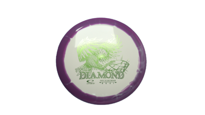 Latitude 64 Gold Orbit Diamond Fairway Driver Front View