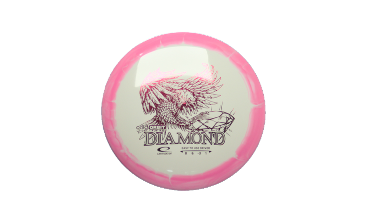 Latitude 64 Gold Orbit Diamond Fairway Driver Front View