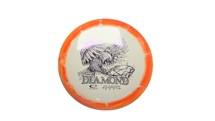 Latitude 64 Gold Orbit Diamond Fairway Driver Front View