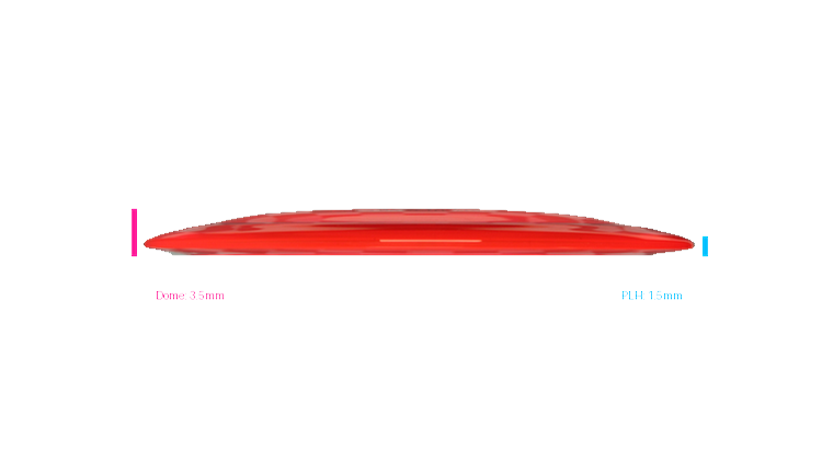 Discmania C-Line DD3 Distance Driver Profile View