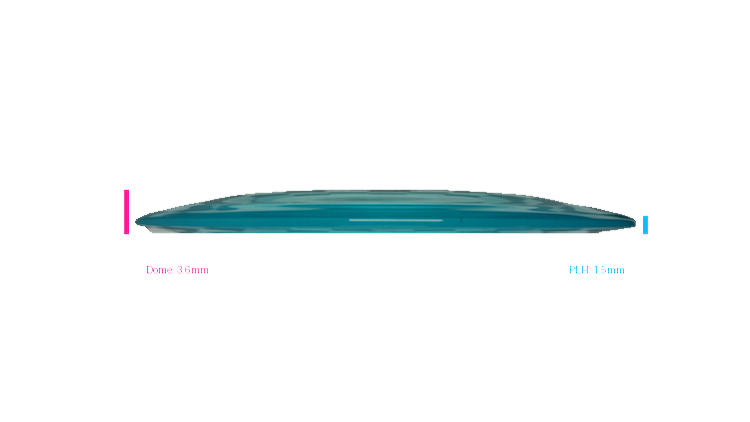Discmania C-Line DD3 Distance Driver Profile View