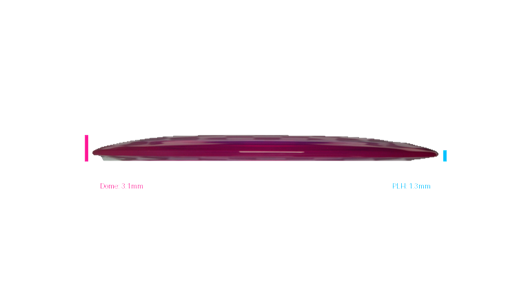 Discmania C-Line DD3 Distance Driver Profile View
