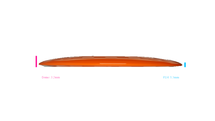 Discmania S-Line DD3 Distance Driver Profile View