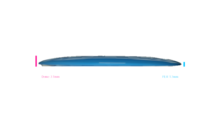 Discmania S-Line DD3 Distance Driver Profile View