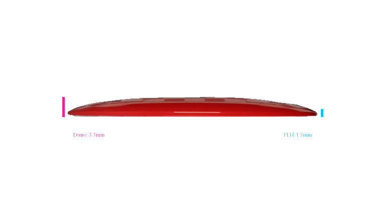 Discmania Premier Q-Line DD1 Distance Driver Profile View