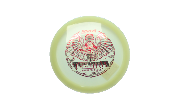 Innova 2026 Jen Allen Tour Series Proto Glow Champion Teebird Fairway Driver Front View