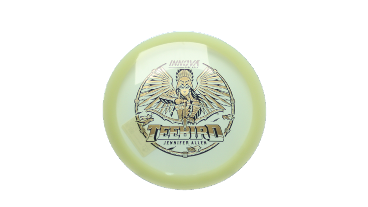 Innova 2026 Jen Allen Tour Series Proto Glow Champion Teebird Fairway Driver Front View