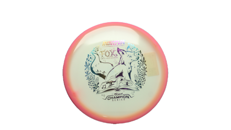 Innova 2026 Emily Weatherman Tour Series Proto Glow Halo Champion Fox Midrange Front View