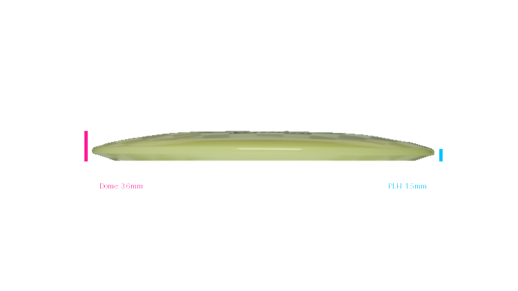 Innova 2026 Sofia Donnecke Tour Series Proto Glow Champion Eagle L Fairway Driver Profile View