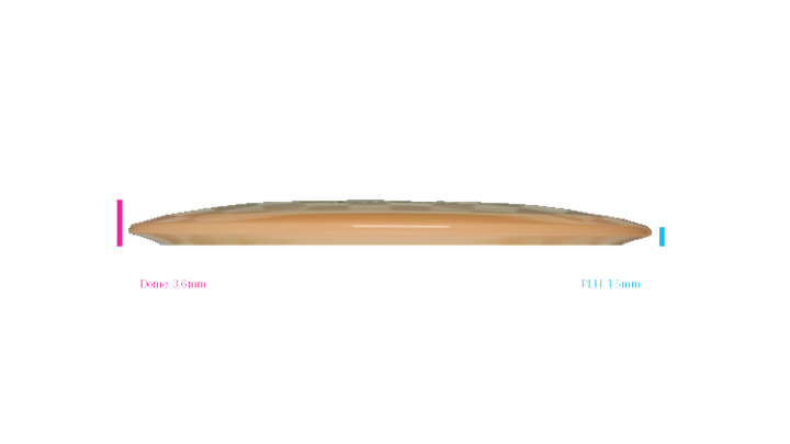 Innova 2026 Sofia Donnecke Tour Series Proto Glow Champion Eagle L Fairway Driver Profile View
