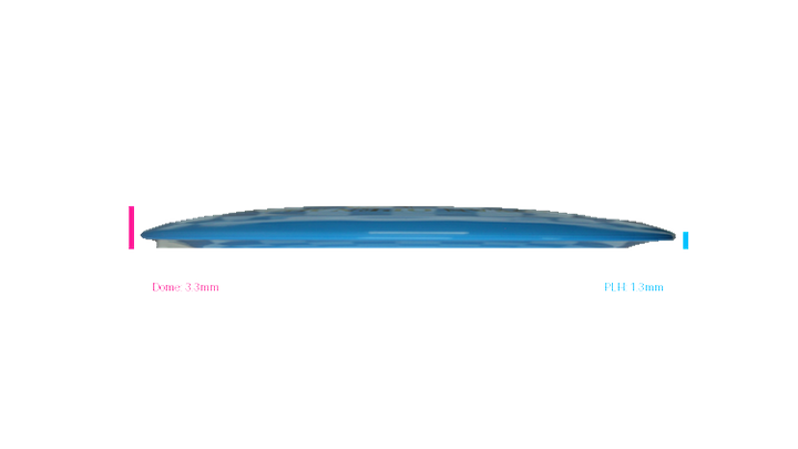 Discmania 2026 European Open Prototype Swirl S-Line DD4 Distance Driver Profile View