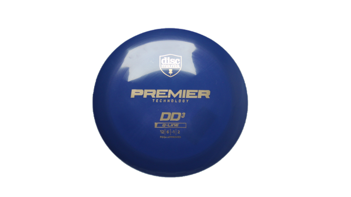 Discmania Premier Q-Line DD3 Distance Driver Front View