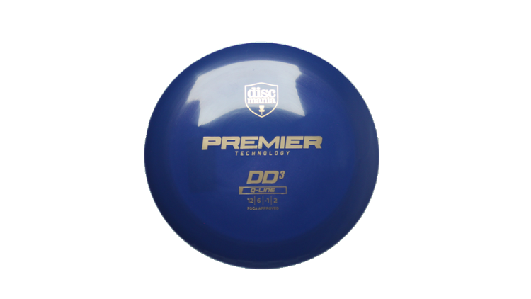 Discmania Premier Q-Line DD3 Distance Driver Front View