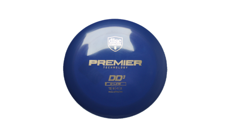 Discmania Premier Q-Line DD3 Distance Driver Front View