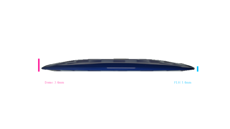 Discmania Premier Q-Line DD3 Distance Driver Profile View