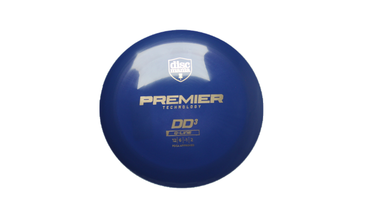 Discmania Premier Q-Line DD3 Distance Driver Front View