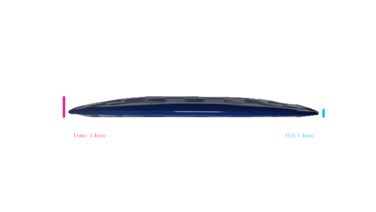 Discmania Premier Q-Line DD3 Distance Driver Profile View