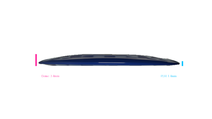 Discmania Premier Q-Line DD3 Distance Driver Profile View