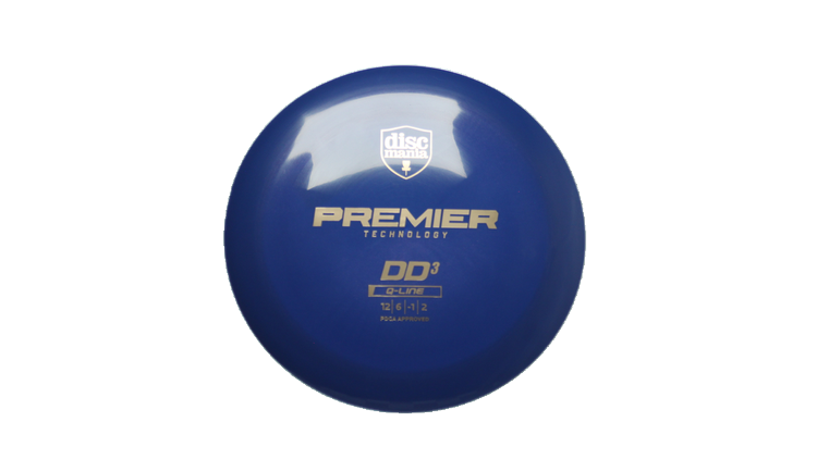 Discmania Premier Q-Line DD3 Distance Driver Front View