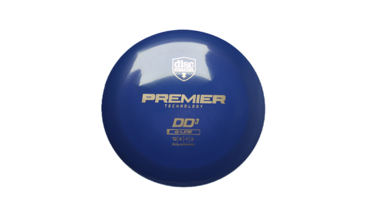 Discmania Premier Q-Line DD3 Distance Driver Front View