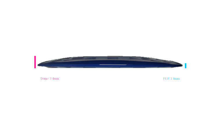 Discmania Premier Q-Line DD3 Distance Driver Profile View