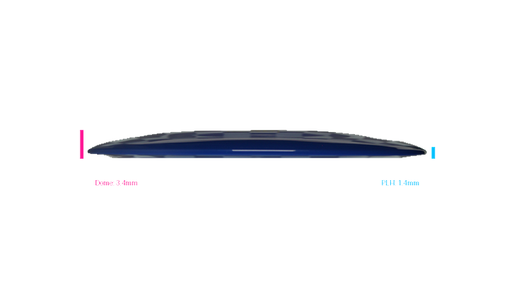 Discmania Premier Q-Line DD3 Distance Driver Profile View