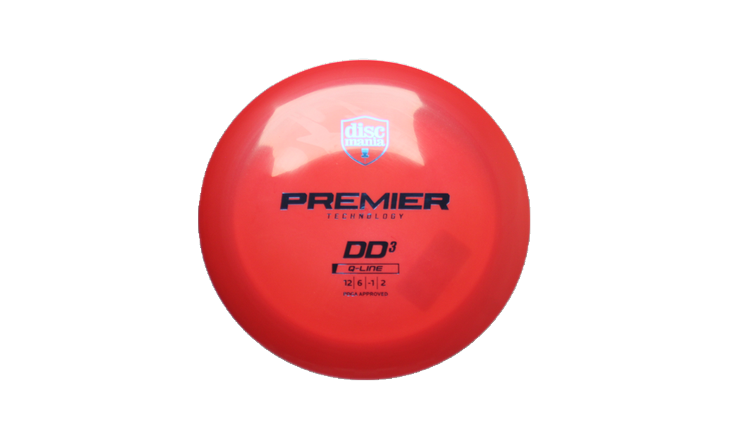 Discmania Premier Q-Line DD3 Distance Driver Front View